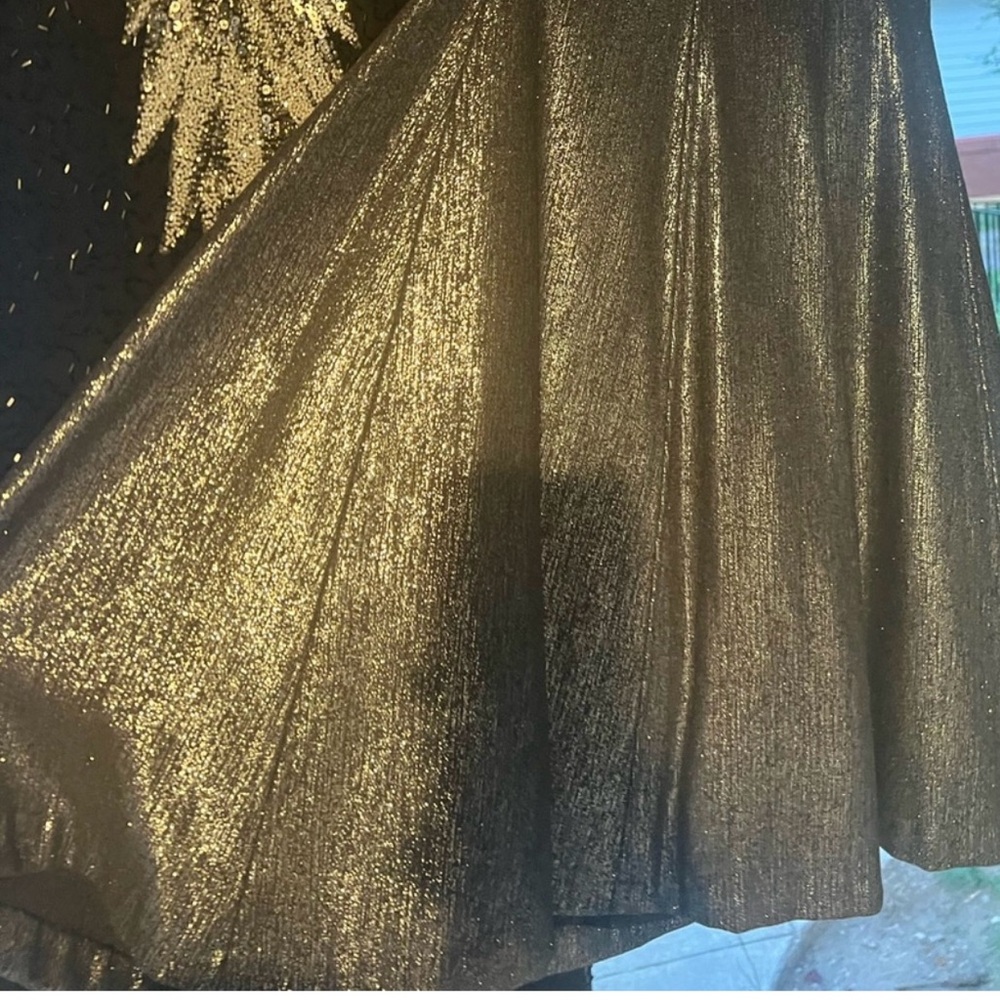 Nordstrom GUNMETAL Strapless Formal Prom Wedding Cocktail Occasion Event Party - Picture 3 of 13